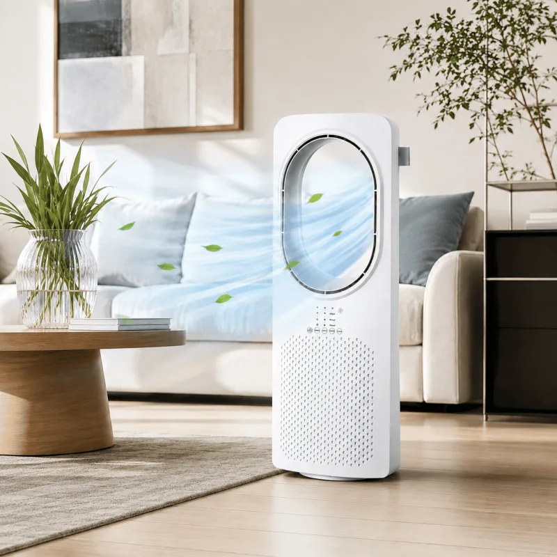 Ventilateur tour sans pales 50 W Puissant et silencieux - miniature 2 - Zenkaa
