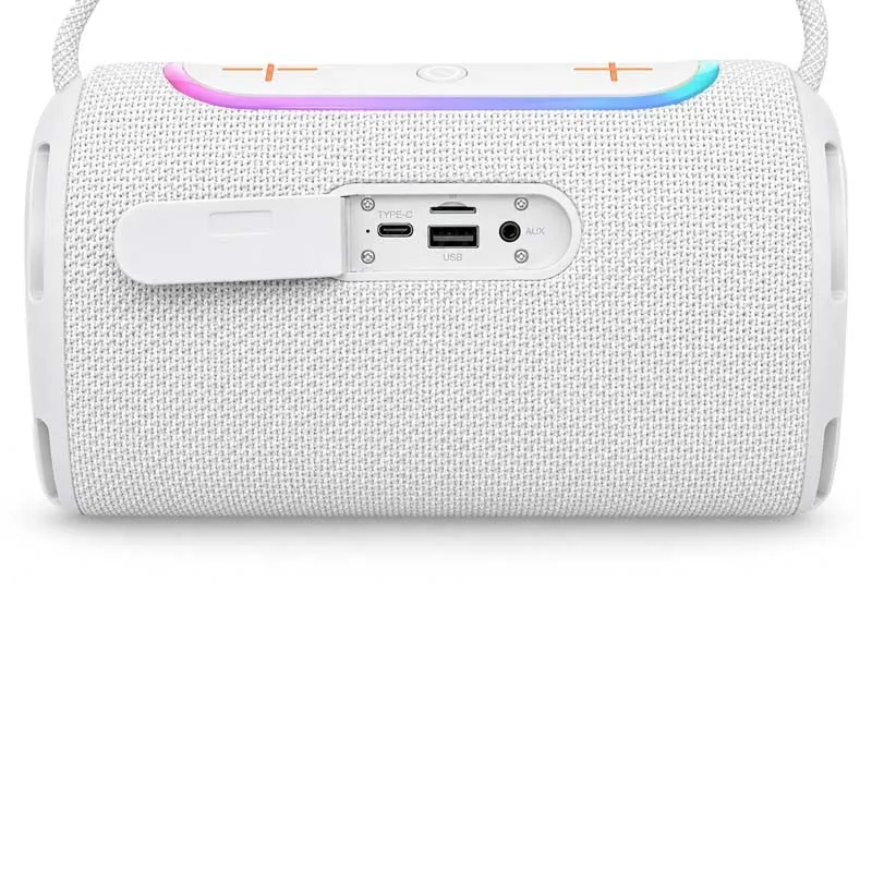 Dynabass - DBE40 X WHITE - Enceinte sans fil puissante - LED RGB - miniature 6 - Zenkaa