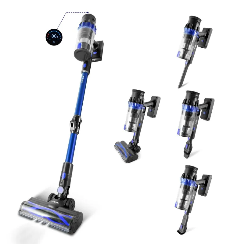 Vortex - F55 PET - Aspirateur balai sans fil 550 W 28 kPa spécial animaux - Zenkaa