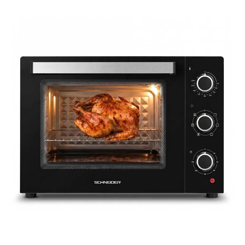 Schneider - SCEO2345CTB - Noir - Four électrique 45 L posable - Chaleur tournante - 1700 W - miniature 3 - Zenkaa
