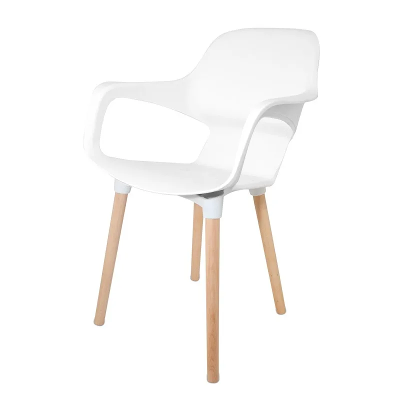 Gasoline - ITALIA - Fauteuil design polypropylène et bois - Stable - Hauteur assise 43 cm - miniature 2 - Zenkaa