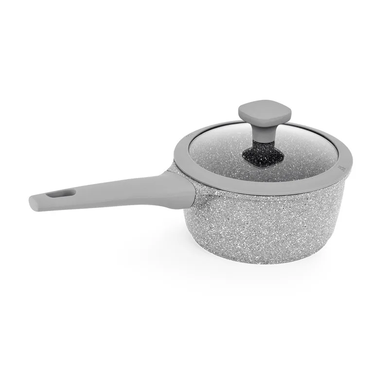 Casserole aluminium anti adhésif 18cm TFI ZOE Durand Dupont - miniature 4 - Zenkaa