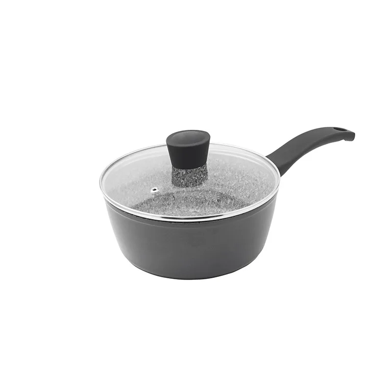 Casserole aluminium Forgé anti adhésif 18cm TFI GRANIT IN Kitchencook - miniature 4 - Zenkaa