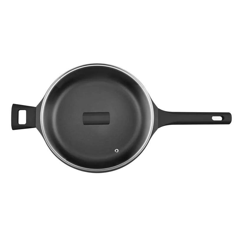Sauteuse fonte d'aluminium 28 CM anti adhésif ARTIST Durand Dupont - miniature 4 - Zenkaa