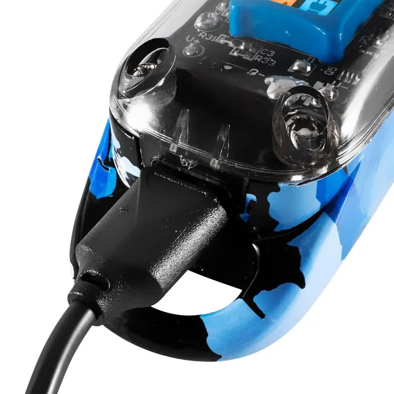 Tondeuse sans fil avec lame en inox Blue Motion Becker - miniature 10 - Zenkaa