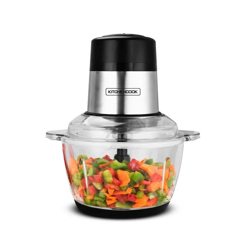 Hachoir électrique 2L avec lames en inox MIXPOD2000 inox Kitchencook - miniature 5 - Zenkaa