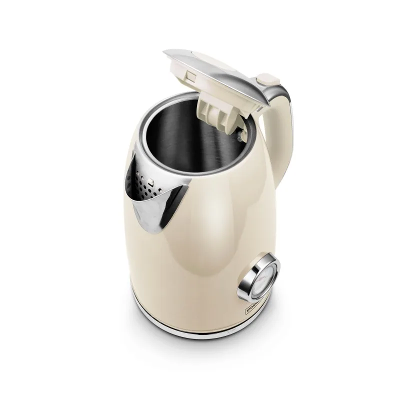 Bouilloire style rétro avec filtre calcaire RETRO TEA crème Kitchencook - miniature 4 - Zenkaa
