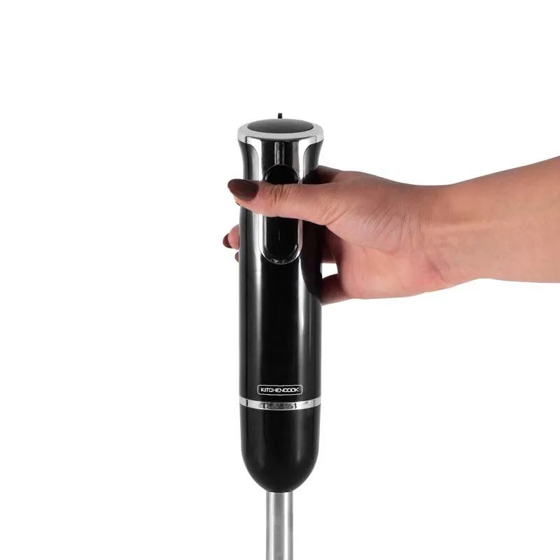 KitchenCook - HAND X BLACK - Noir - Mixeur plongeant - 600 W - Pied inox - miniature 4 - Zenkaa