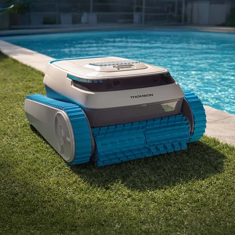 Thomson - SUBMARINE Y - Robot nettoyeur piscine - Fond parois ligne d’eau - Nettoyage complet - miniature 9 - Zenkaa
