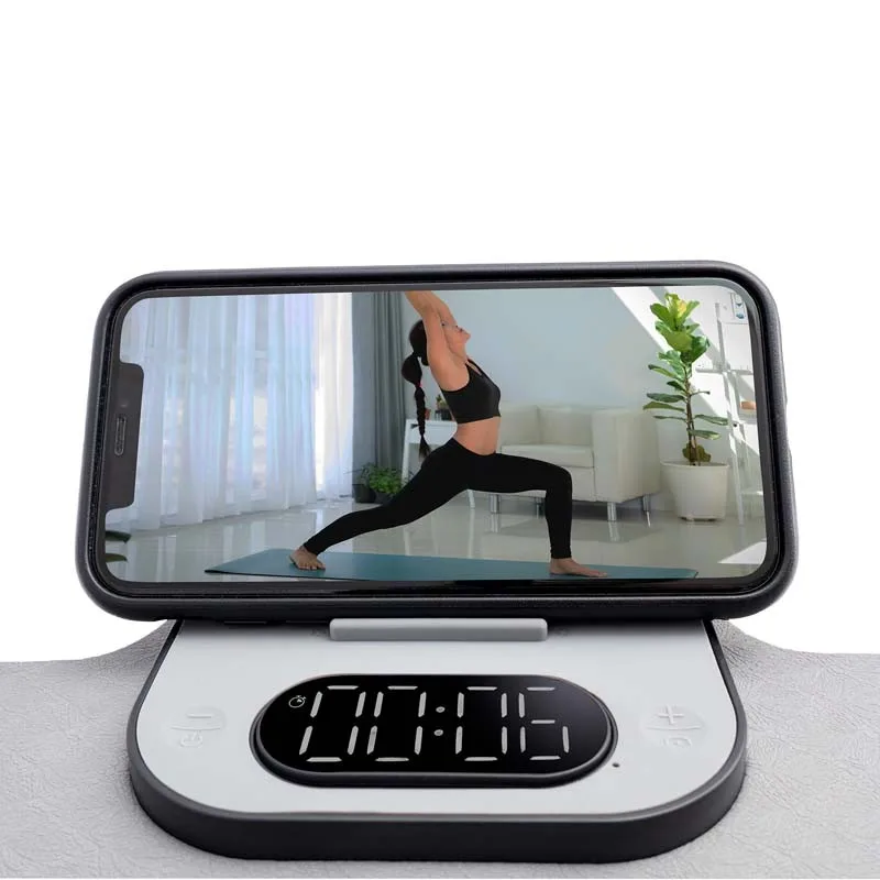 Yoghi YOGAMAT_2 - Tapis de Yoga Antidérapant avec Support Smartphone et Minuteur - Sac de Transport Inclus - miniature 5 - Zenkaa