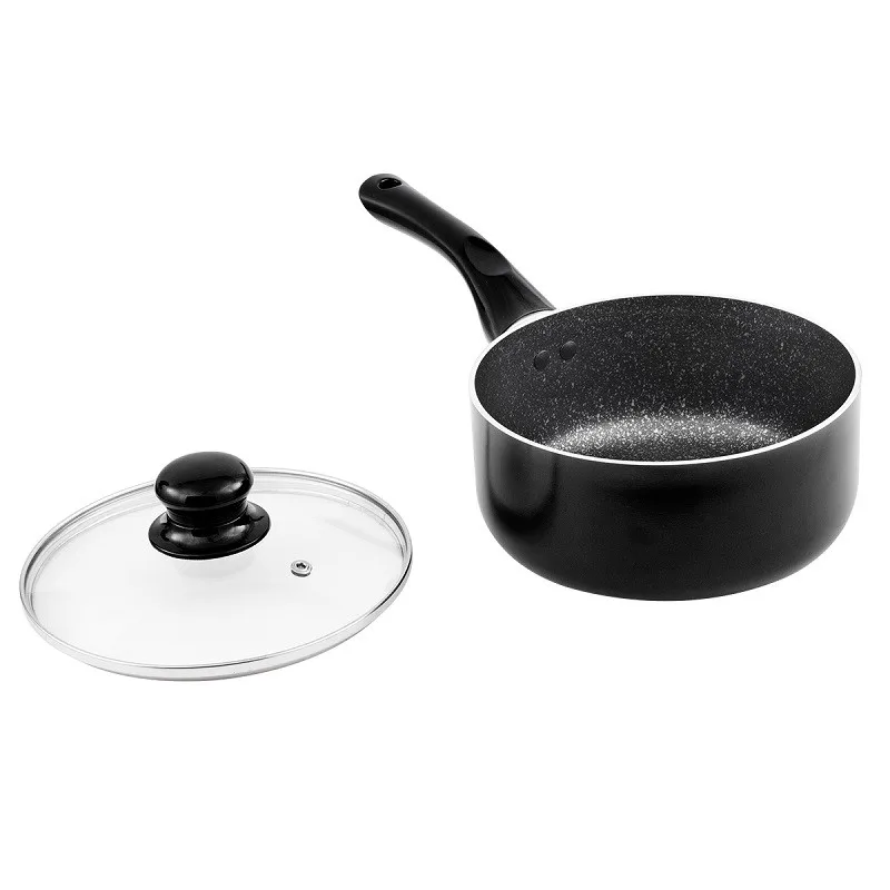 Kitchencook - LAURA CAS20TFSI - Casserole aluminium 20 cm - Revêtement effet pierre - Tous feux sauf induction - miniature 3 - Zenkaa