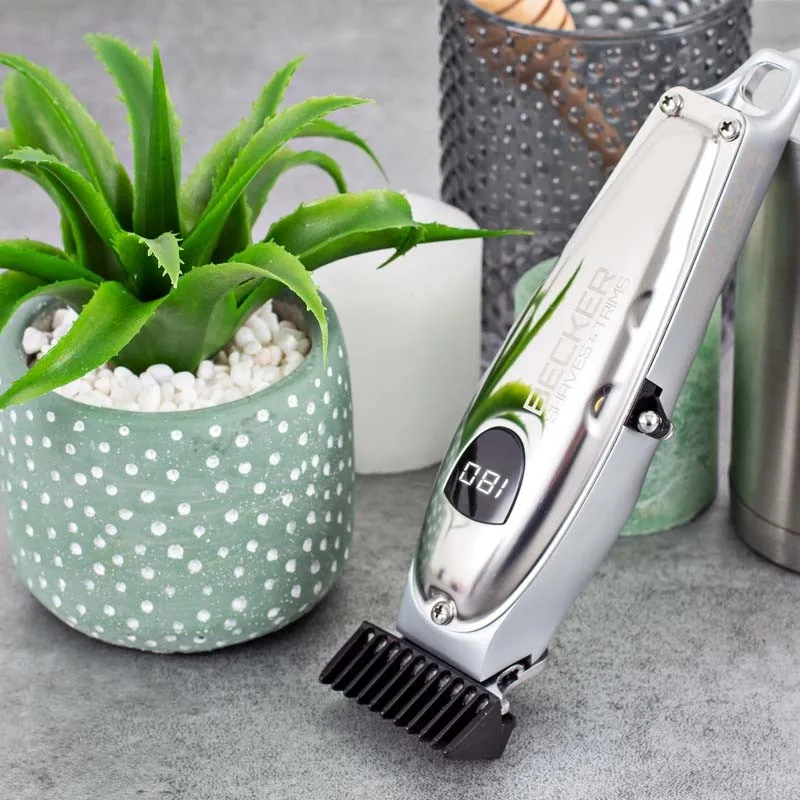 Tondeuse pro en métal avec lame en inox et pochette VMAX+ Becker - miniature 4 - Zenkaa