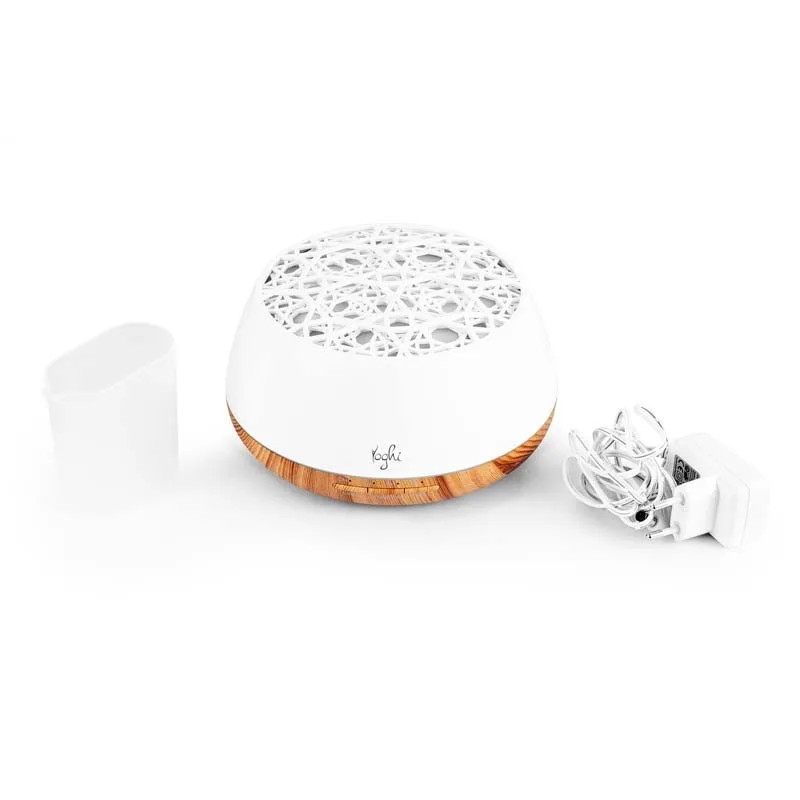 Diffuseur d'arôme, humidificateur et lampe AROMI 400 blanc Yoghi - miniature 4 - Zenkaa