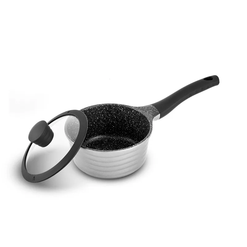 Casserole fonte d'aluminium anti adhésif 16cm TFI WAVE Durand Dupont - miniature 3 - Zenkaa