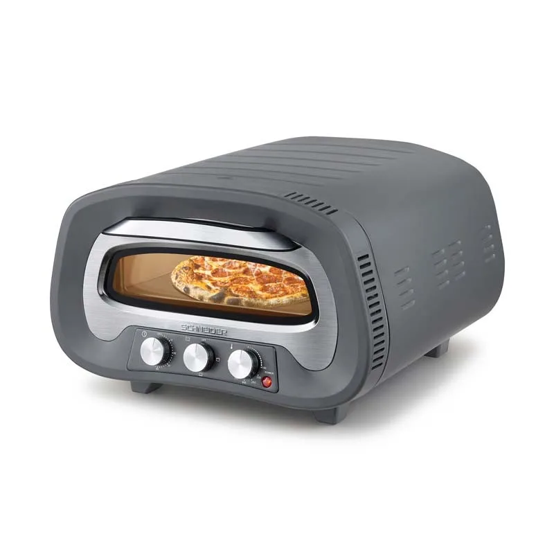 Schneider - PIERRE DE FEU SERIE Z GREY - Gris - Four à pizza - 2200 W - 430 °C - miniature 4 - Zenkaa