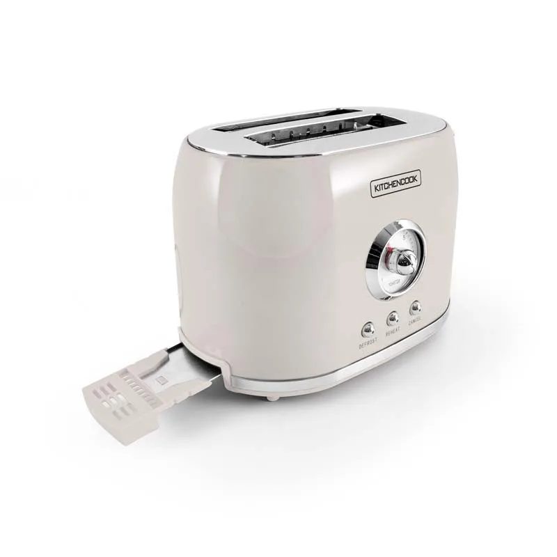Grille pain style rétro double fentes RETRO TOAST crème Kitchencook - miniature 2 - Zenkaa