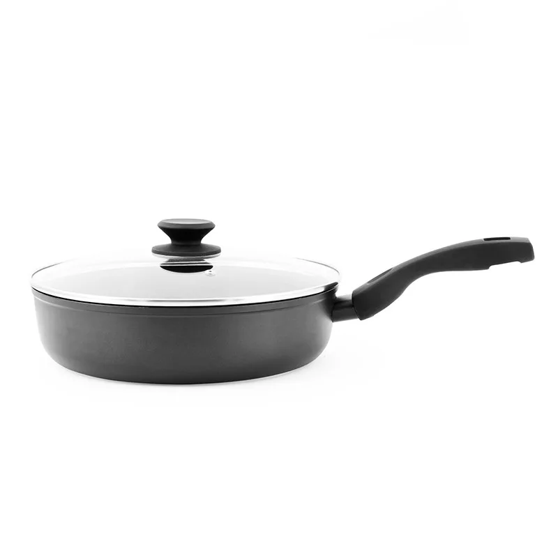 Sauteuse aluminium forgé anti adhésif 28cm TFI NOA Kitchencook - miniature 5 - Zenkaa