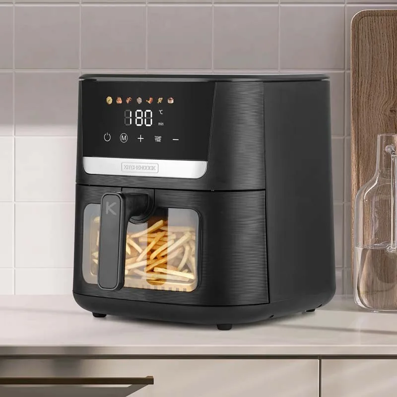 KitchenCook - AIRMED 7W - Friteuse à air 7L - 7 programmes - miniature 9 - Zenkaa