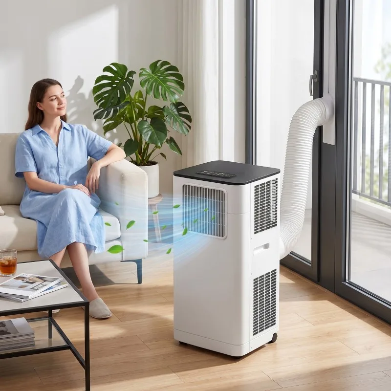Climatiseur mobile - 9000 BTU - 3-en-1 - R290 - miniature 2 - Zenkaa