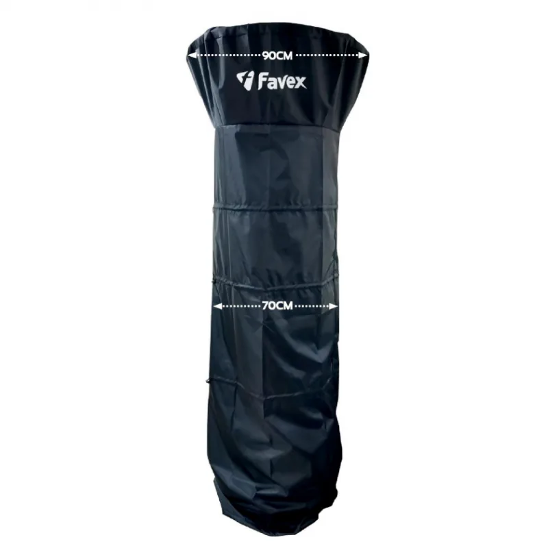 Parasol chauffant gaz FAVEX Gris de 13 kW avec Housse PATIO de Favex - miniature 4 - Zenkaa