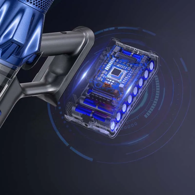 Vortex - F30 - Aspirateur balai sans fil - 24 kPa - 45 min d'autonomie - 300W - miniature 4 - Zenkaa