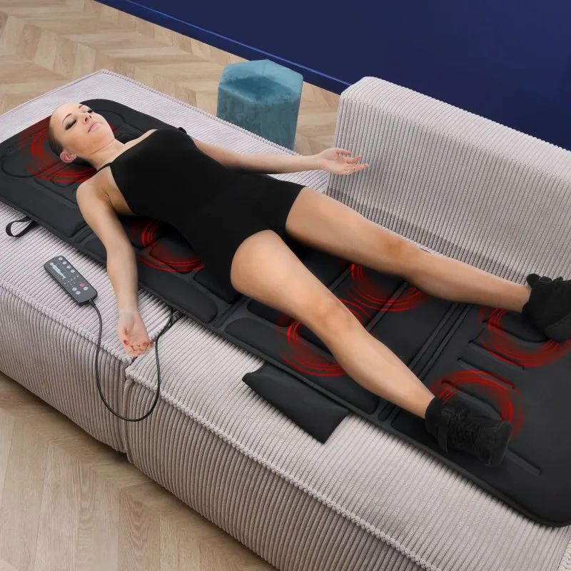 Matelas massant et chauffant noir MASSMAT de YOGHI - miniature 4 - Zenkaa