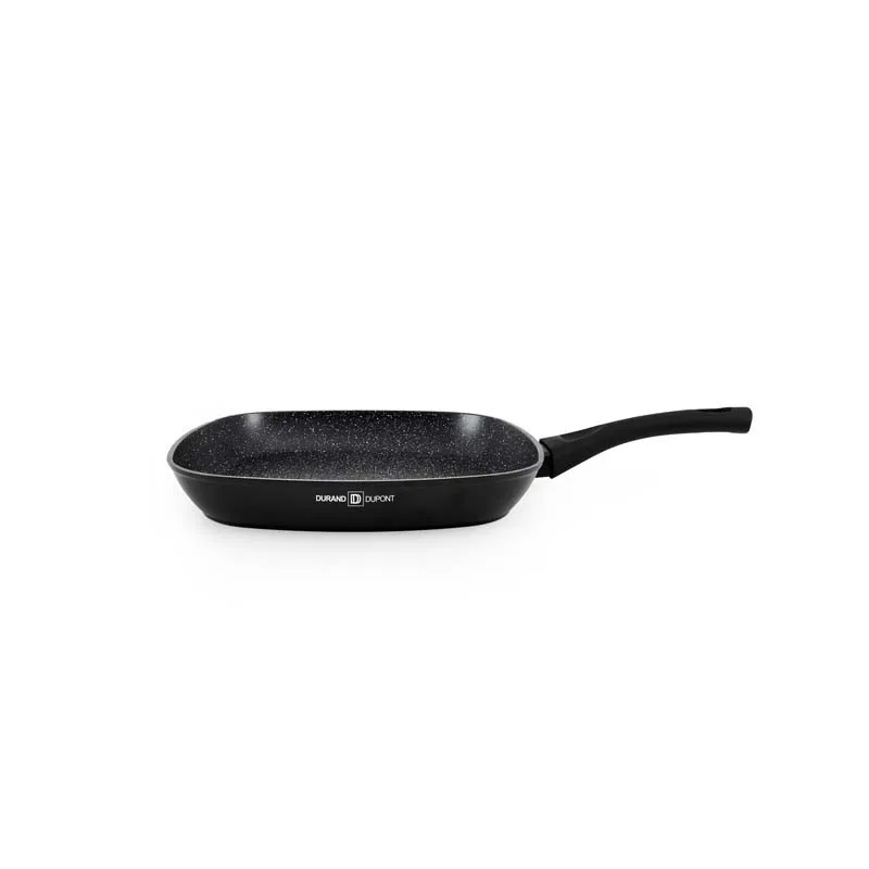 Grill en aluminium noir de 28 cm DORIS GRILL28TFI de Durand Dupont - miniature 4 - Zenkaa