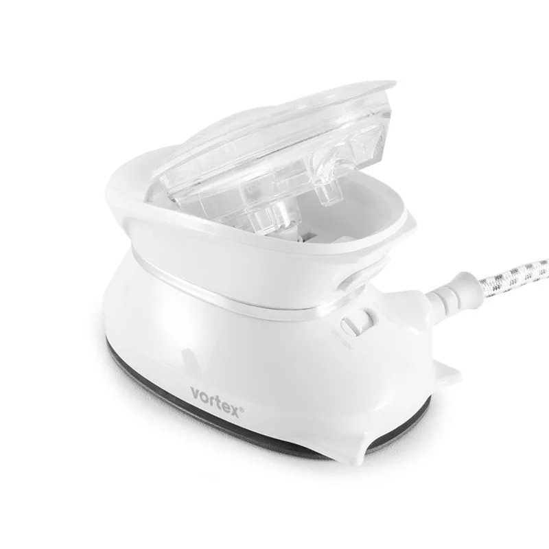 Vortex - IRON LITE WHITE - Blanc - Mini fer à repasser vapeur - 436W - Format voyage - miniature 2 - Zenkaa