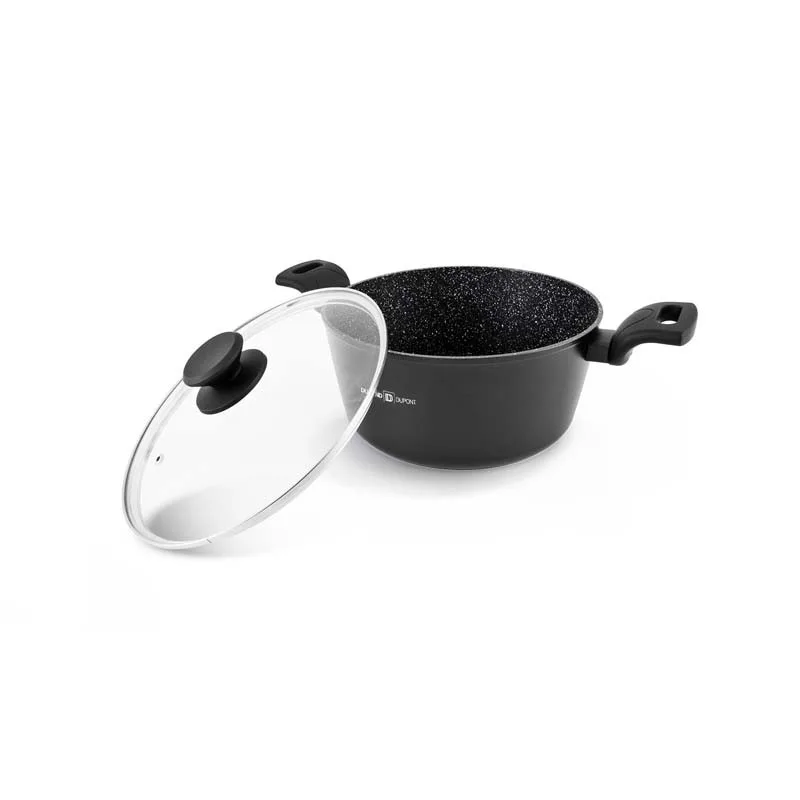 Faitout en aluminium noir de 24 cm DORIS FT24TFI de Durand Dupont - miniature 3 - Zenkaa