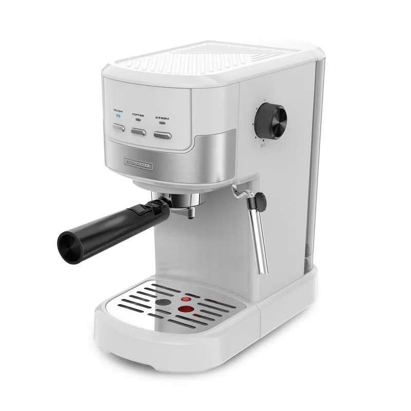 Machine à expresso moulu et dosette 20 bars COLORMOST Kitchencook blanc - miniature 2 - Zenkaa