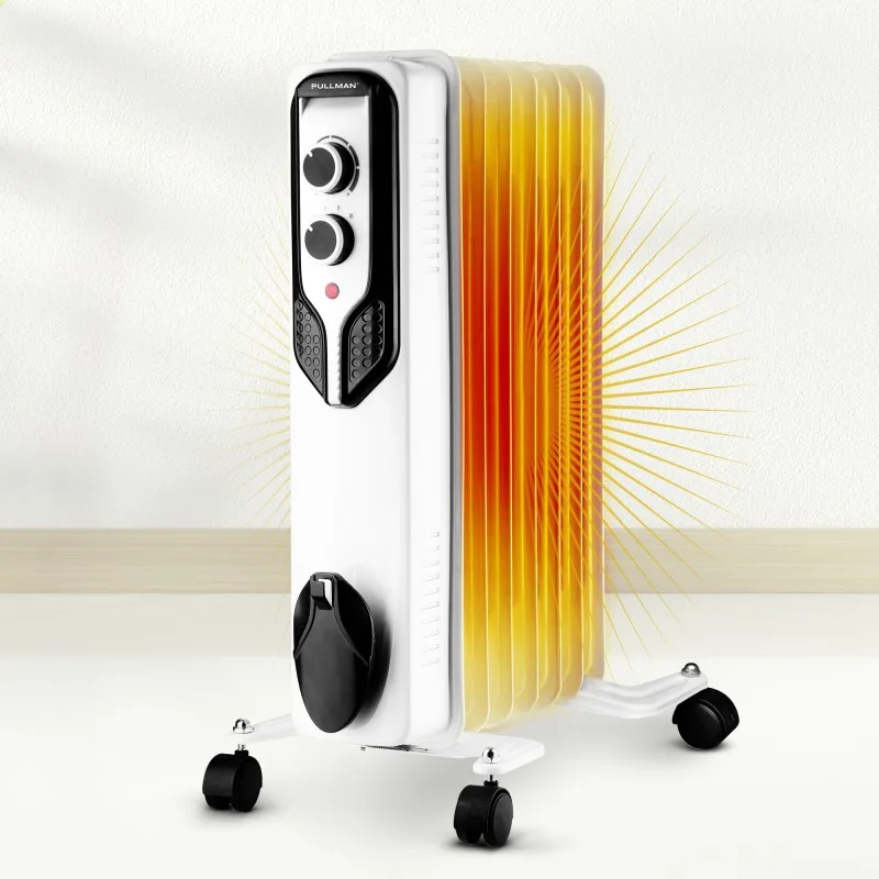 Pullman - H300 - Radiateur bain d’huile 7 éléments - 1500W - 3 allures - Thermostat réglable - miniature 2 - Zenkaa