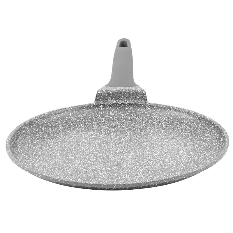 CRÊPIÈRE EN FONTE D'ALUMINIUM EFFET PIERRE 28CM TFI OPALE DURAND DUPONT - miniature 2 - Zenkaa