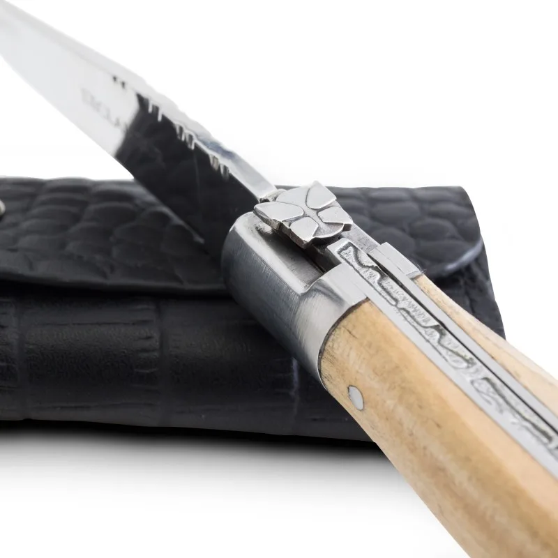 Couteau Bois Genévrier modèle BARMAN BOIS GENEVRIER - miniature 5 - Zenkaa