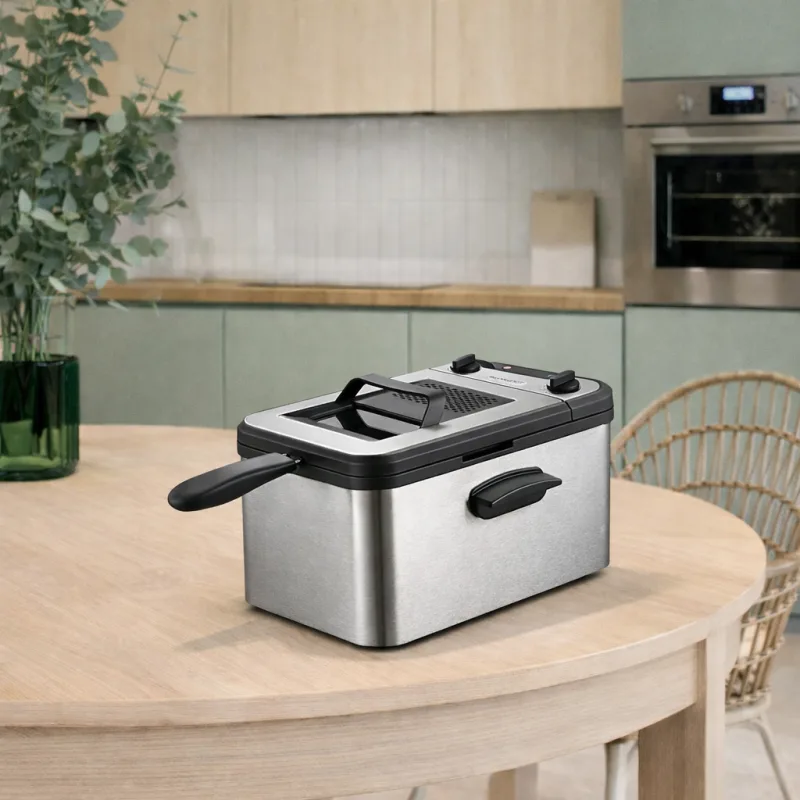 Schneider - SCDF234X - Inox - Friteuse semi-pro - 4 L - 3000 W - miniature 3 - Zenkaa