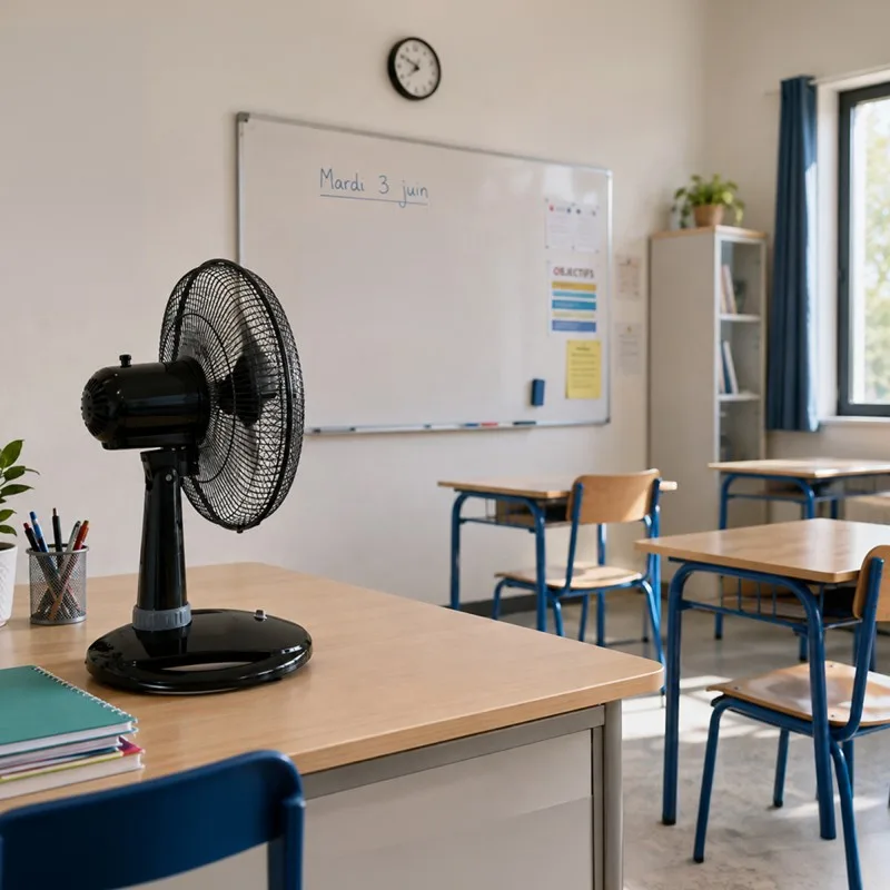 Ventilateur 3-en-1 Polyvalent : Sol, Mur et Table - miniature 3 - Zenkaa