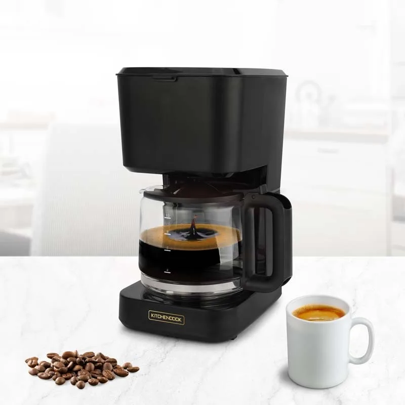 Kitchencook - MATT_COFFEE - Noir mat - Cafetière filtre 1,3 L - 10 tasses - Maintien au chaud - miniature 2 - Zenkaa