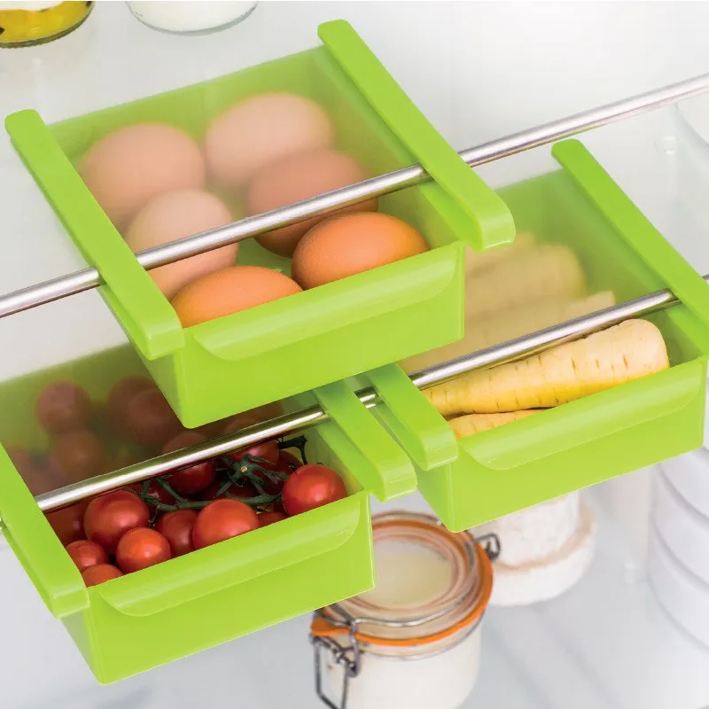Lot De 4 Tiroirs Organiseur De Réfrigérateur Modèle HTF4 Harper Home - miniature 5 - Zenkaa