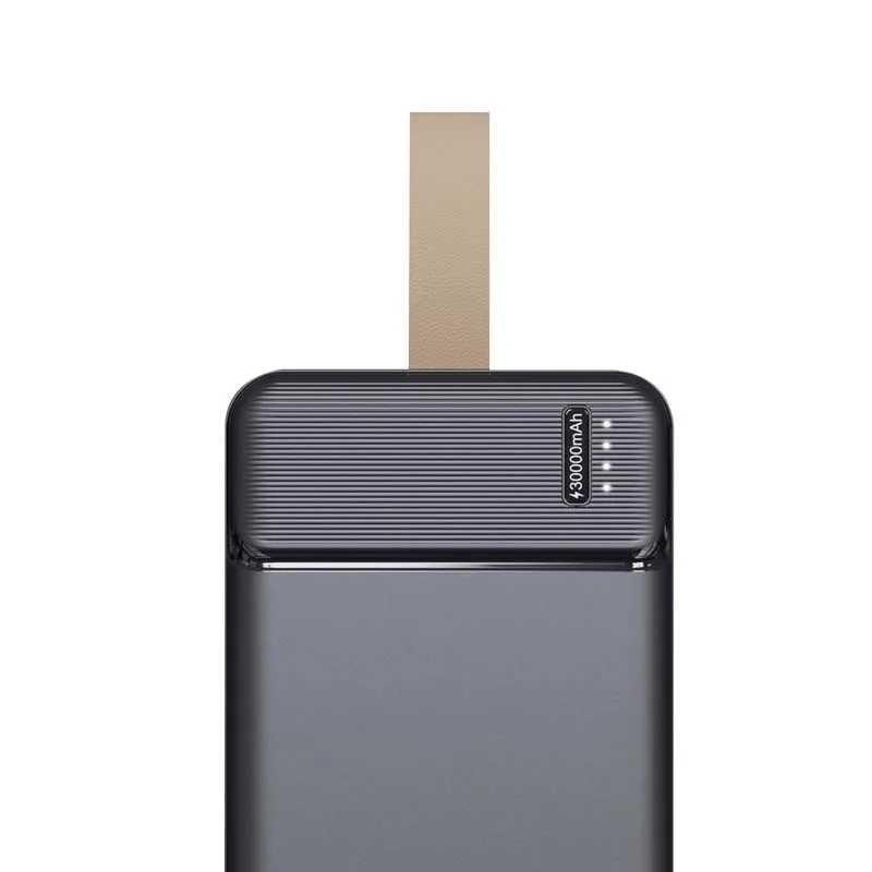 BATTERIE EXTERNE NOIRE 30000 mAh POWERHUB30 BLACK VORTEX - miniature 5 - Zenkaa