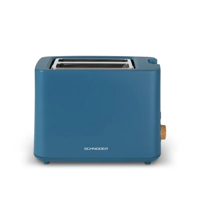 Schneider - SCTON2BL - Bleu pétrole - Grille-pain 2 fentes Fjord - 6 niveaux - 870 W - miniature 2 - Zenkaa