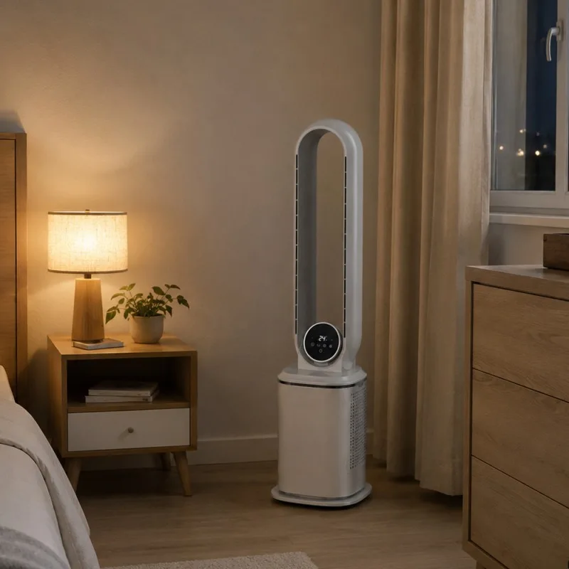 Ventilateur colonne sans Pales- 12 vitesses - Jusqu'à 30 m² - Silencieux - miniature 3 - Zenkaa