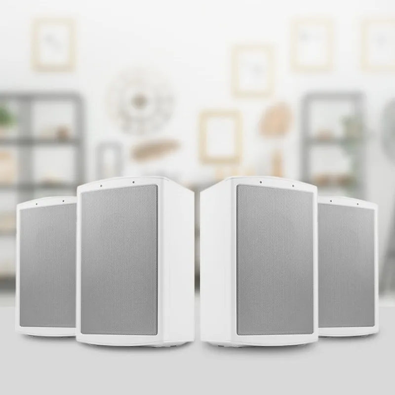 Pack de 2 Enceintes Wifi BLuetooth Multiroom blanches MR50 WHITE x2 de Blaupunkt - miniature 3 - Zenkaa