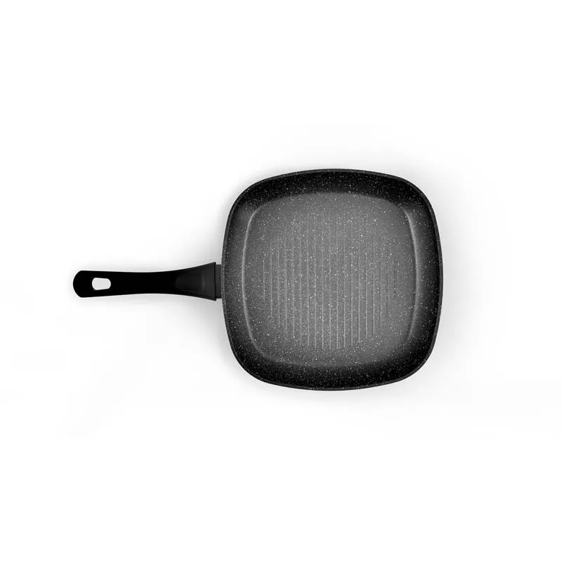 Grill en aluminium noir de 28 cm DORIS GRILL28TFI de Durand Dupont - miniature 2 - Zenkaa
