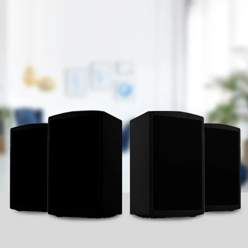Pack de 4 Enceintes Wifi BLuetooth Multiroom noires MR50 BLACK x4 de Blaupunkt - miniature 3 - Zenkaa