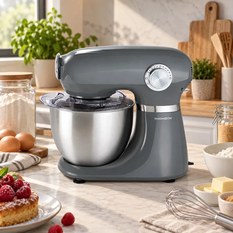 Thomson - Robot pâtissier THFP3510G - 1000 W 5 L 12 vitesses - Kit pâtisserie - miniature 3 - Zenkaa