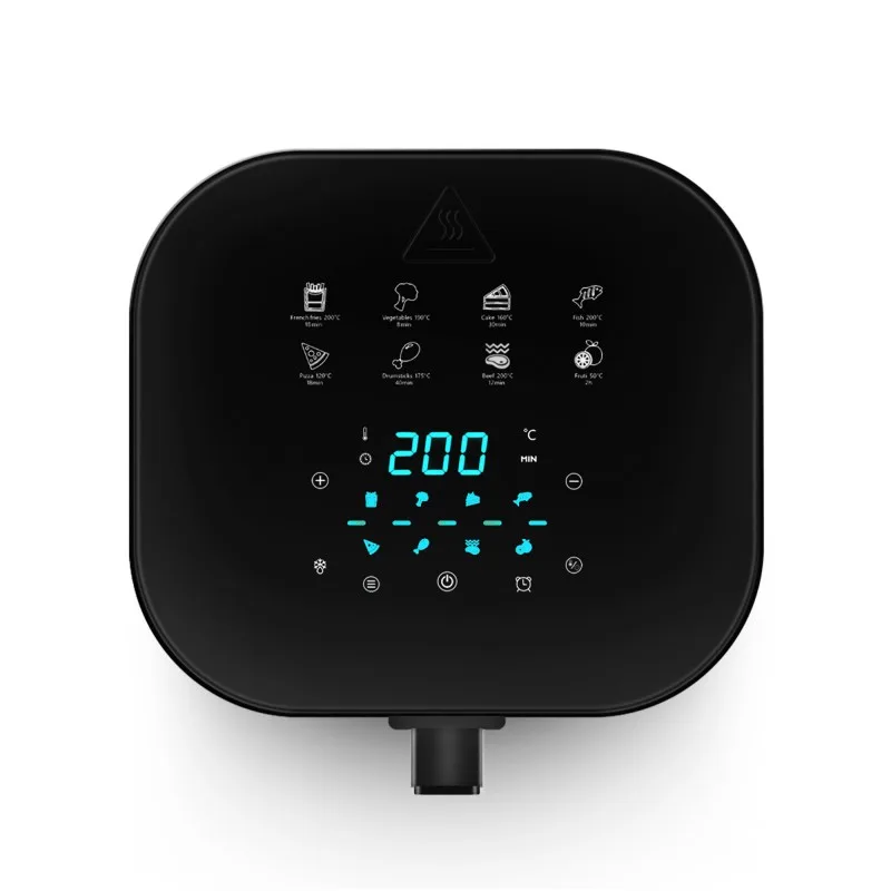 KitchenCook - AIRMED6 - Noir - Friteuse sans huile - 6,5 L - 1400 W - miniature 4 - Zenkaa