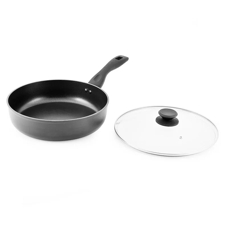 Sauteuse aluminium forgé anti adhésif 28cm TFI NOA Kitchencook - miniature 3 - Zenkaa