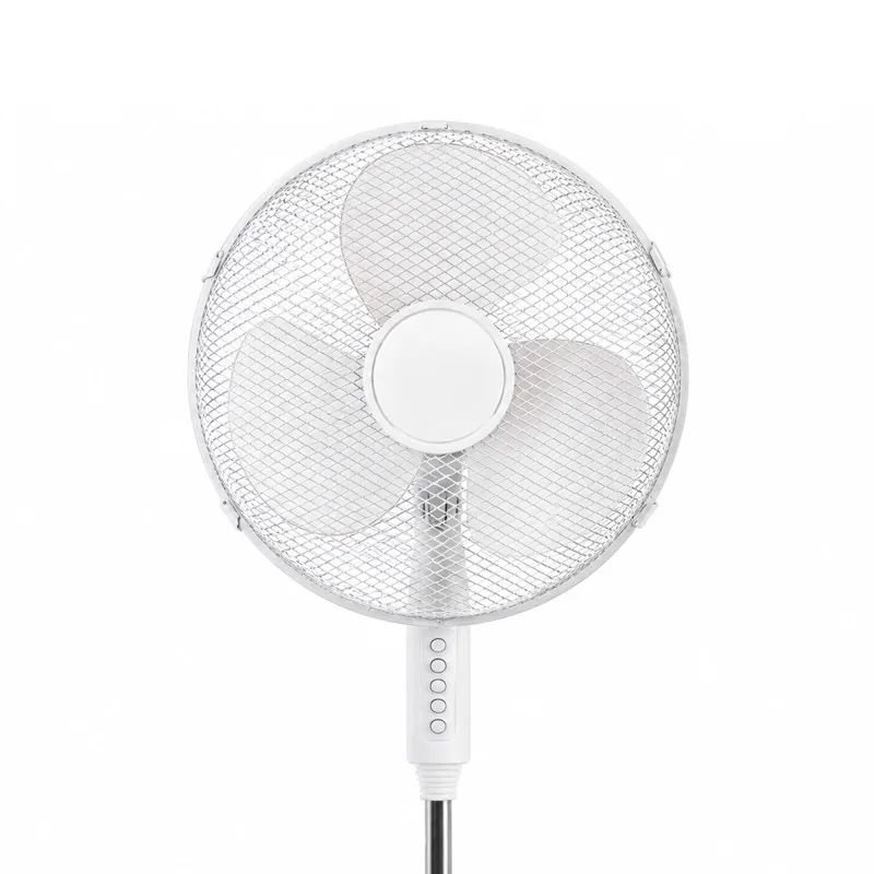 Ventilateur sur Pied Silencieux 40 cm – Blanc 40W - miniature 5 - Zenkaa