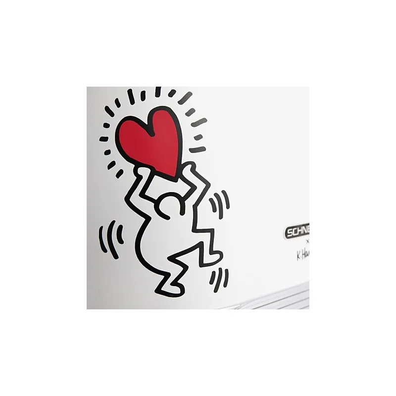 Schneider - SCTO2KTECW - Grille-pain Keith Haring 2 fentes - Tech Art blanc mat - 815 W - miniature 7 - Zenkaa