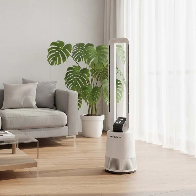 Radiola - RAD-V100 - Blanc - Ventilateur sans pales - 3 vitesses - Télécommande - miniature 3 - Zenkaa