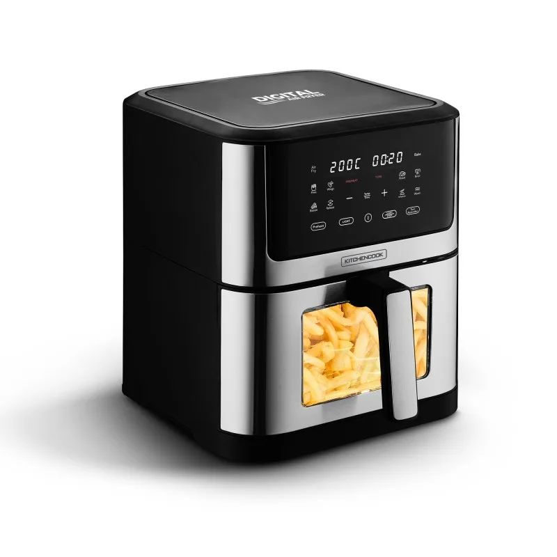 KitchenCook - AIRMED WXL - Friteuse sans huile 8L - 8 programmes - miniature 5 - Zenkaa